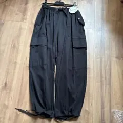 新品　ラシュッド　定価¥1万7000円　パンツ　黒　ウエストゴム　スコットクラブ