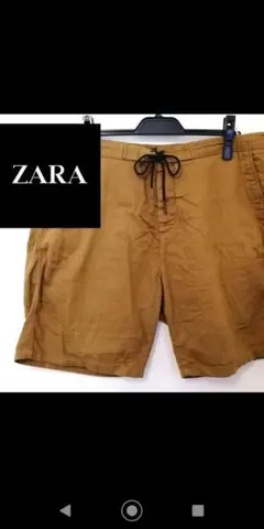 ZARA★膝上丈ハーフパンツ