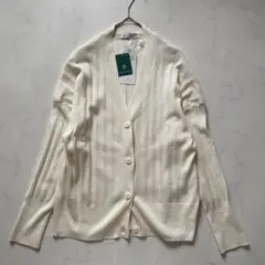 新品 アフタヌーンティーワードローブ ランダムリブカーディガンのサムネイル