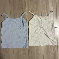 UNIQLO 肌着　キャミソール　 メッシュ　2枚セット 110cm