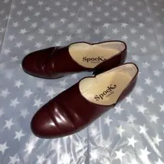 HARUTA ローファースポックシューズ 23 レザー バーガンディ Y0973