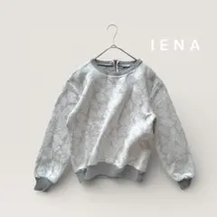 イエナ　IENA プルオーバー　ニット　レース　ボンディング　刺繍　コットン　綿