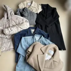 earth music&ecology ダウン上着ジャケット在庫処分