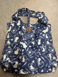 【値下げ】ピーターラビット エコバッグ ネイビー