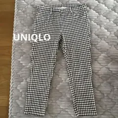UNIQLO ユニクロ　パンツ　チェック柄　　XL