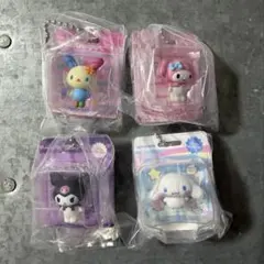 サンリオキャラクターズ パッケージミニチュアコレクション 4点セット