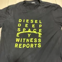 DIESEL グラフィックTシャツ ブラック