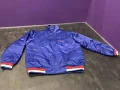 MIZUNO 高校野球部 グランドコート グラコン ジャンパー 紺＆銀 光沢