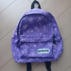 アウトドア　OUTDOOR キッズ用リュック　パープル　アイドル