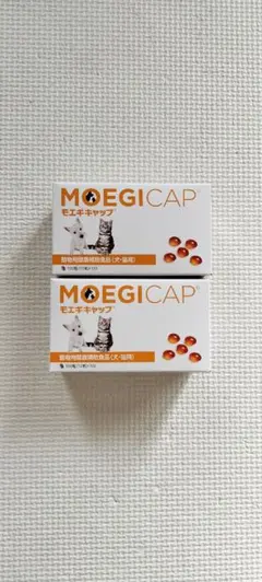 モエギキャップ 100粒×2箱 動物用健康補助食品【賞味期限:2027.10