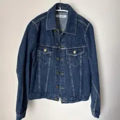 Emsexcite 濃いデニムブルー デニムジャケット