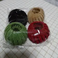 ヘアアクセサリーセット 4色 まとめ髪　だんご　簡単　シック色　ダークカラー