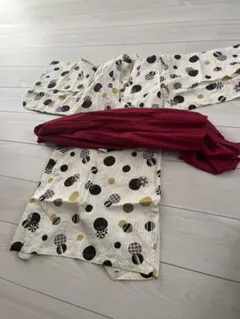 キッズ浴衣　１２０　セパレート　ワンピース