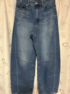 GUバレルレックデニム美品