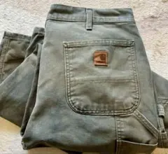 Carhartt ペインターパンツ マダラ モスグリーン 36×32
