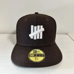 【美品】UNDEFEATED × NEW ERA 59FIFTY 7 ブラウン