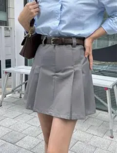 DAZY 無地 プリーツスカート