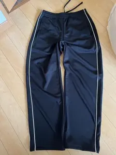 GUトラックパンツワイド(ブラック)