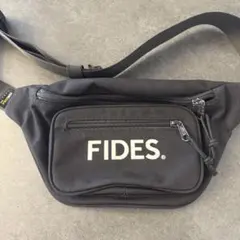 FIDES ボディバッグ ウエストポーチ ブラック