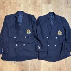 ピエールカルダン　ネイビー ダブルブレストブレザー 2着セット　170/175