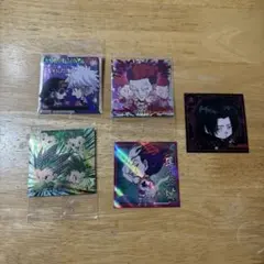 HUNTERHUNTER ウエハース キルア ゴン ヒソカ フェイタン セット