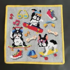 【B品】新品フェイラーFEILER❤︎ハンカチ❤︎ナーリースケートボーダー❤︎フレブル