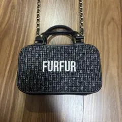 furfur ツイードフォンホルダー ブラックのサムネイル