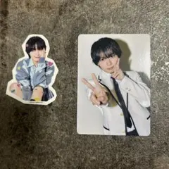 なにわ男子 大西流星 トレカ＋フレークシール