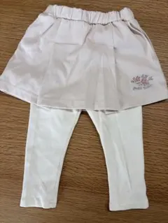 petit main スカートレギンスセット 80