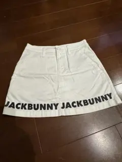Jack Bunny レディース ゴルフスカート ホワイト 0