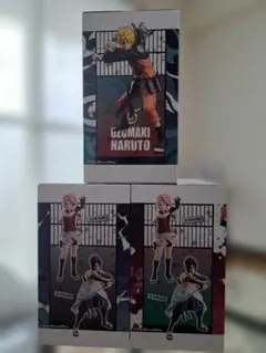 Grandista フィギュアセット うずまきナルト 春野サクラ うちはサスケ