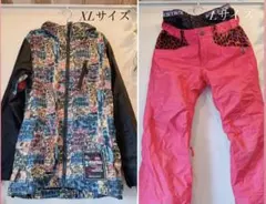 スノーボードウェア レディース上下セット