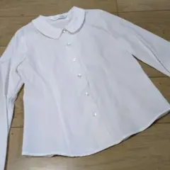 CHOPIN deux ブラウス シャツ ホワイト　白　150