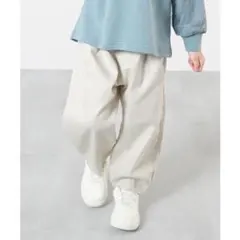 デビロックdevirock150ストレッチツイルルーズタックパンツバルーン