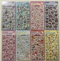 正規品　ボンボンドロップシール　サンリオ　第２弾　コンプリートセット　8枚
