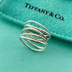 Tiffany エルサペレッティ ウェーブシングルロウ Au750 K18 - メルカリ