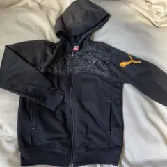 PUMA ジャージ　パーカー 130 ブラック ブラック　プーマ