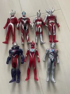 ウルトラマン ソフビ フィギュア 7体セット