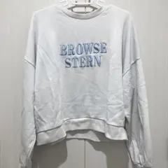 INGNI 長袖トレーナ 白 水色