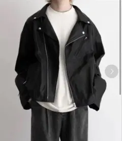 Casper John ダブルライダースジャケット