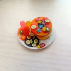 ミニチュア パンケーキ フルーツ