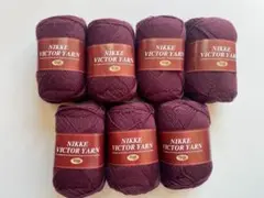 NIKKE VICTOR YARN ニッケビクター中細7玉セット