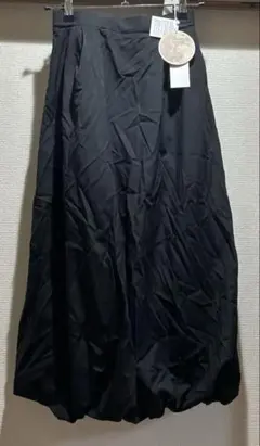 tal. by yumi. バルーンロングスカート 黒 M