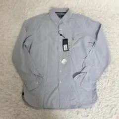 未使用 L ラルフローレン BDシャツ CLASSIC FIT ポニー 刺繍 青