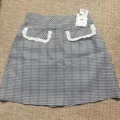 evelyn ギンガムチェック スカート