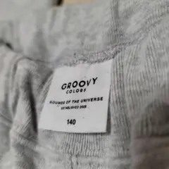 GROOVY COLORS グレー トレーナーパンツ 140