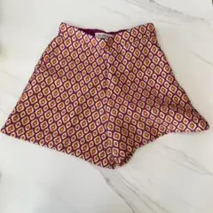 レイビームス　Ray BEAMS 未使用品　ジャガード　ショートパンツ　総柄