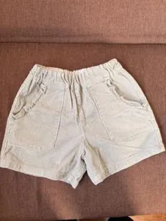 アプレレクール　コーデュロイショートパンツ　120cm