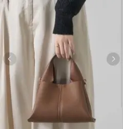 NEUNA ソフトレザーミニショルダーバッグ