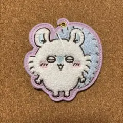 ちいかわ もこもこサガラ刺繍キーホルダー　モモンガ